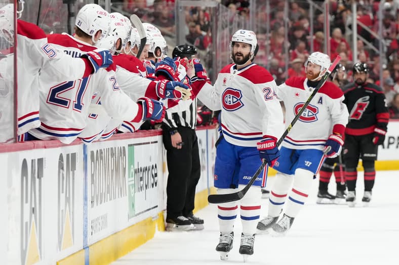 NHL: Stanley Cup Playoffs-Montreal Canadiens at Carolina Hurricanes