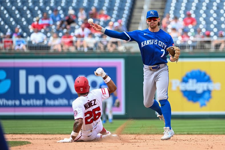 MLB: Kansas City Royals at Washington Nationals