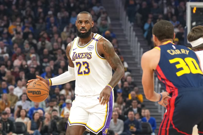 NBA: Los Angeles Lakers at Golden State Warriors