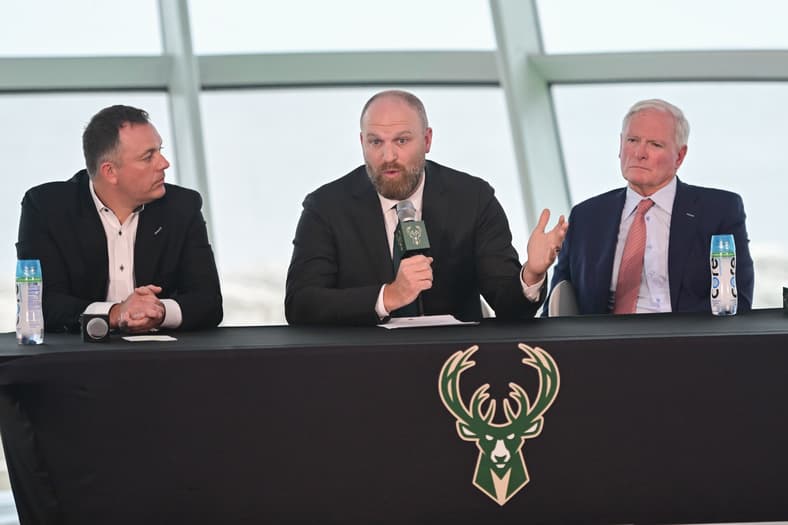 NBA: Milwaukee Bucks-Press Conference
