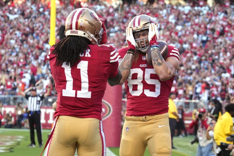 Brandon Aiyuk, George Kittle