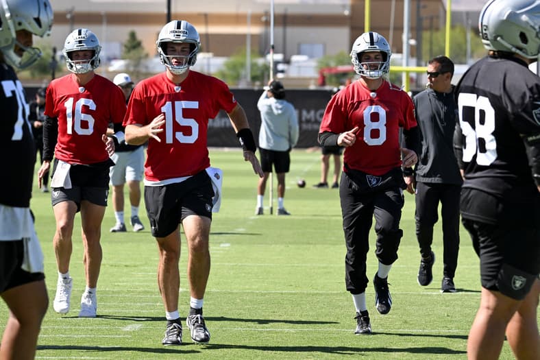 Kirk Cousins Fernando Mendoza Las Vegas Raiders