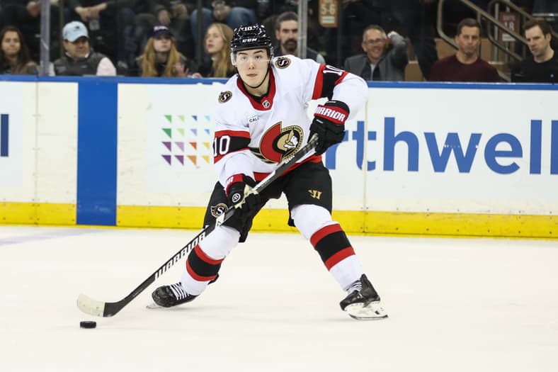 NHL: Ottawa Senators at New York Rangers