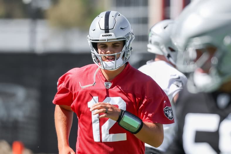 aidan o'connell las vegas raiders otas