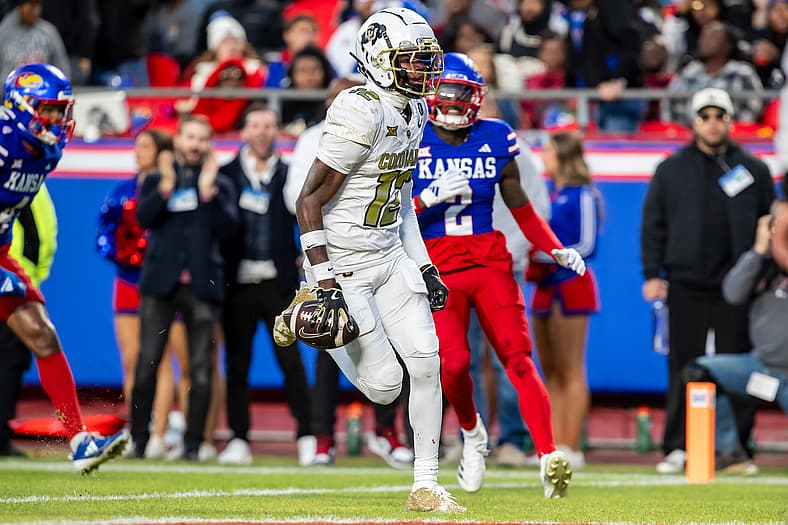 NCAA Football: Colorado at Kansas