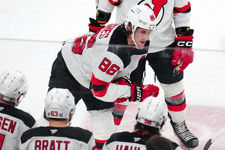 NHL: New Jersey Devils at Vegas Golden Knights