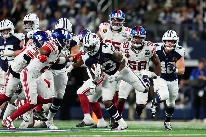 Dallas Cowboys, New York Giants