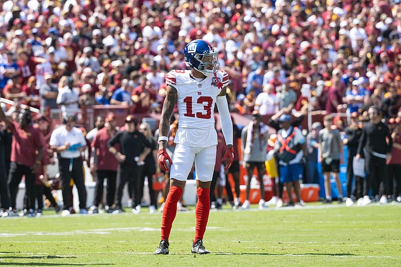 Jalin Hyatt, New York Giants