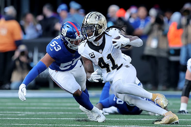 NFL: New Orleans Saints at New York Giants