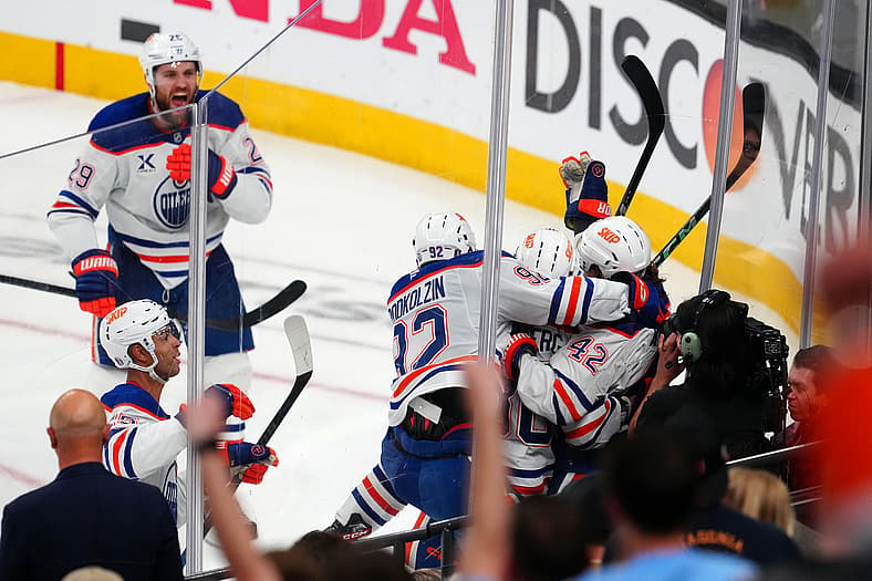 NHL: Edmonton Oilers at Vegas Golden Knights