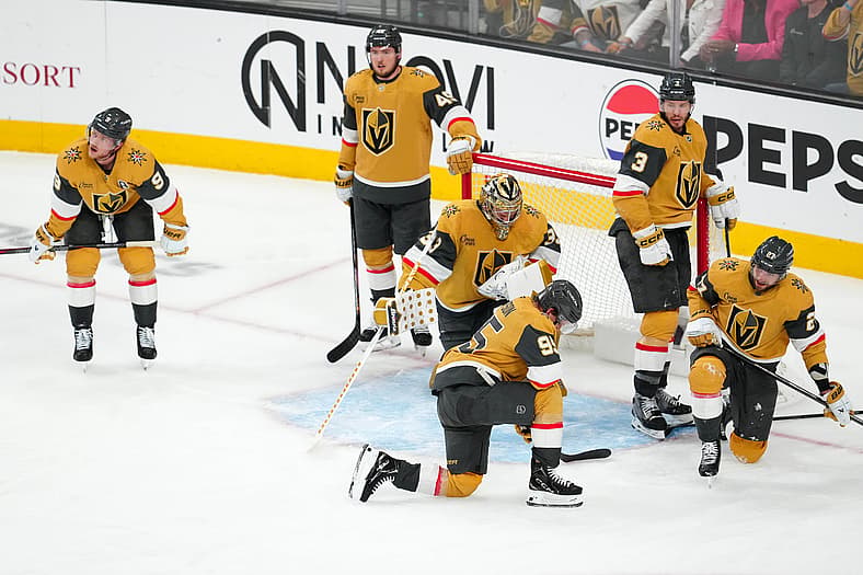 NHL: Edmonton Oilers at Vegas Golden Knights