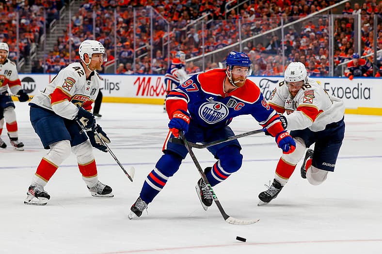 NHL: Stanley Cup Final-Florida Panthers at Edmonton Oilers