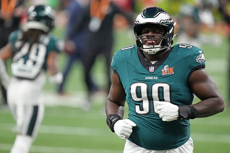 Philadelphia Eagles defensive tackle Jordan Davis