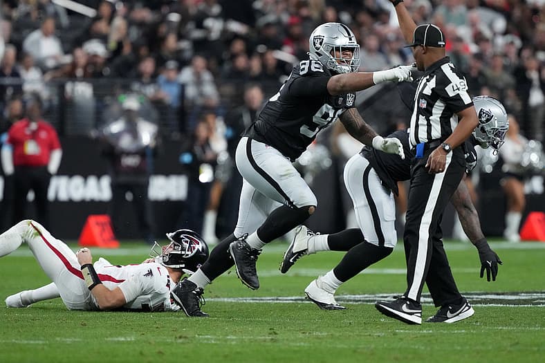 NFL: Atlanta Falcons at Las Vegas Raiders