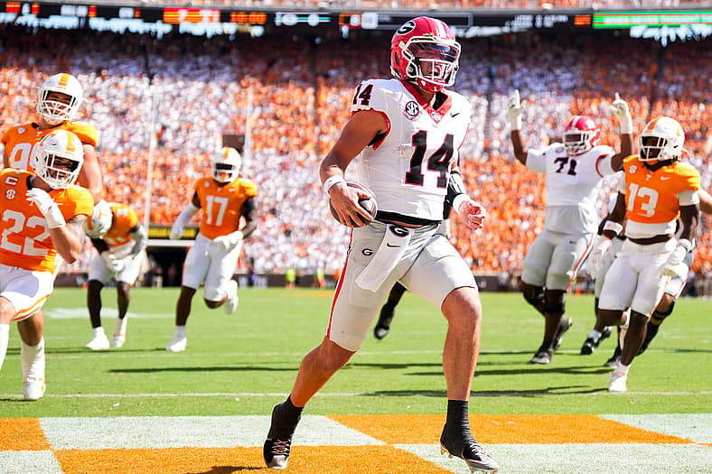 Georgia Bulldogs vs Tennessee Volunteers