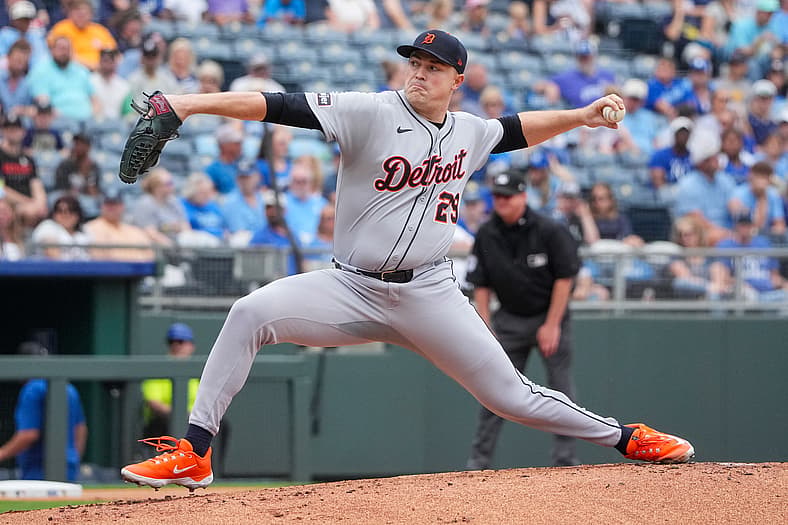 Detroit Tigers pitcher Tarik Skubal