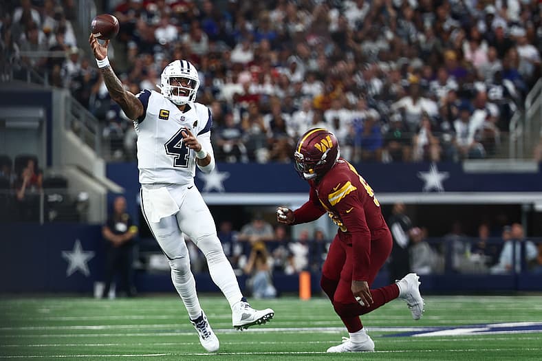 NFL: Washington Commanders at Dallas Cowboys