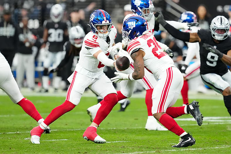 NFL: New York Giants at Las Vegas Raiders