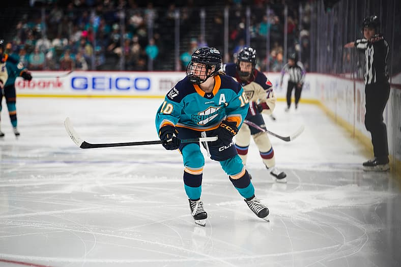 New York Sirens forward Sarah Fillier.