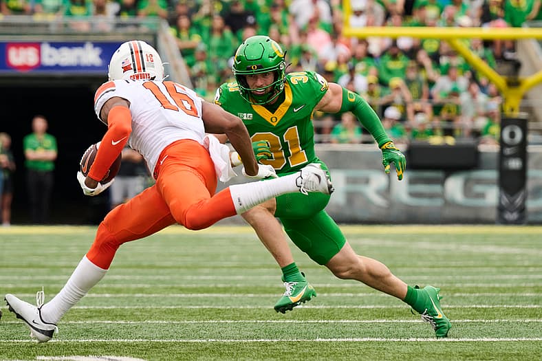 NCAA Football: Oklahoma State at Oregon