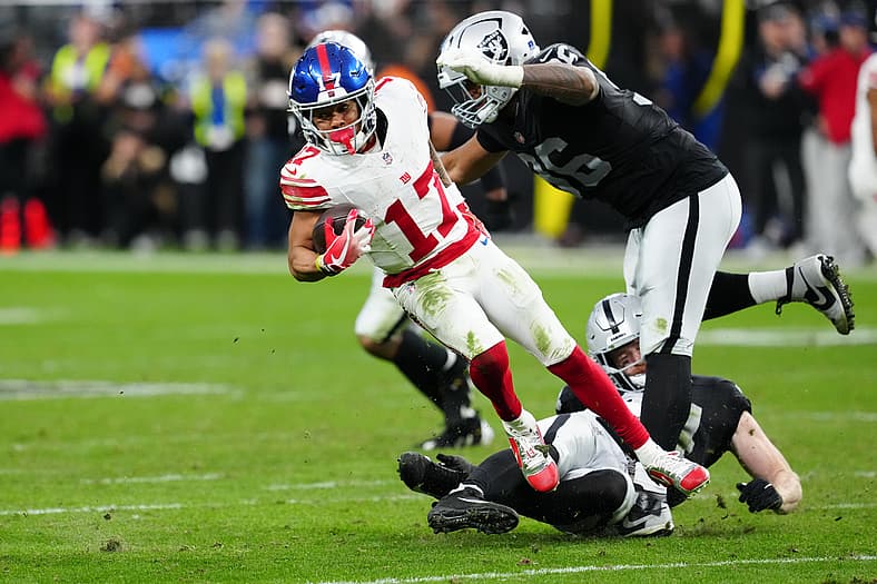 NFL: New York Giants at Las Vegas Raiders