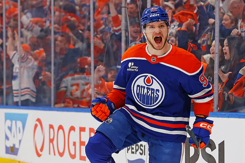 NHL: Stanley Cup Playoffs-Anaheim Ducks at Edmonton Oilers