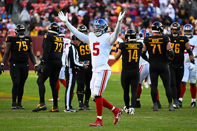 NFL: New York Giants at Washington Commanders