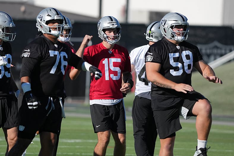 fernando mendoza raiders start