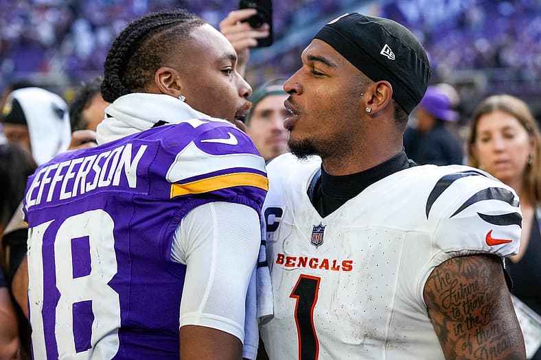 Justin Jefferson, Ja'Marr Chase