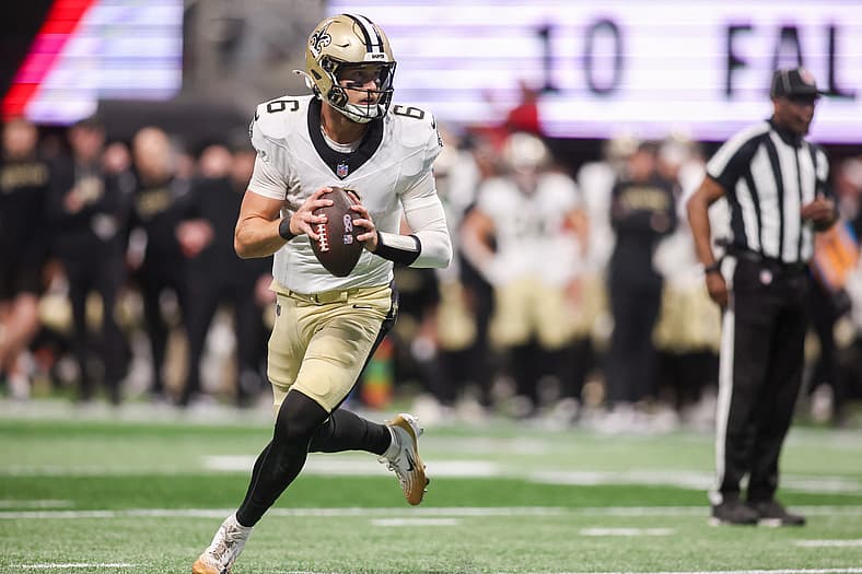 NFL Sophomores Positioned for a Major Leap This Season, NFL Sophomores, New Orleans Saints, Tyler Shough