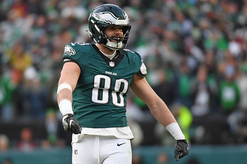 Philadelphia Eagles tight end Dallas Goedert