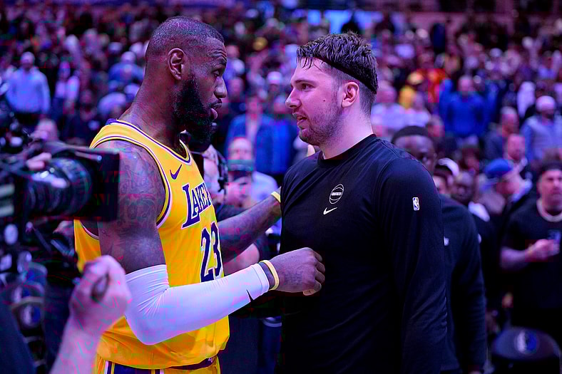 Luka Doncic, LeBron James