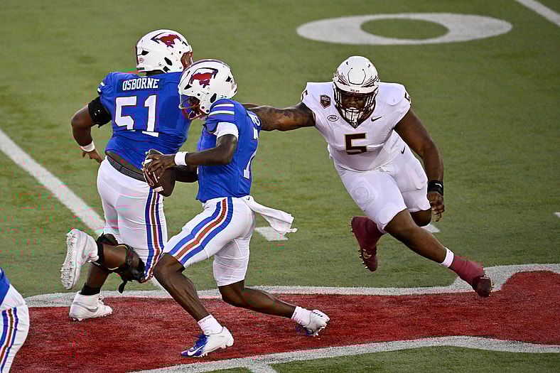 NCAA Football: Florida State at Southern Methodist