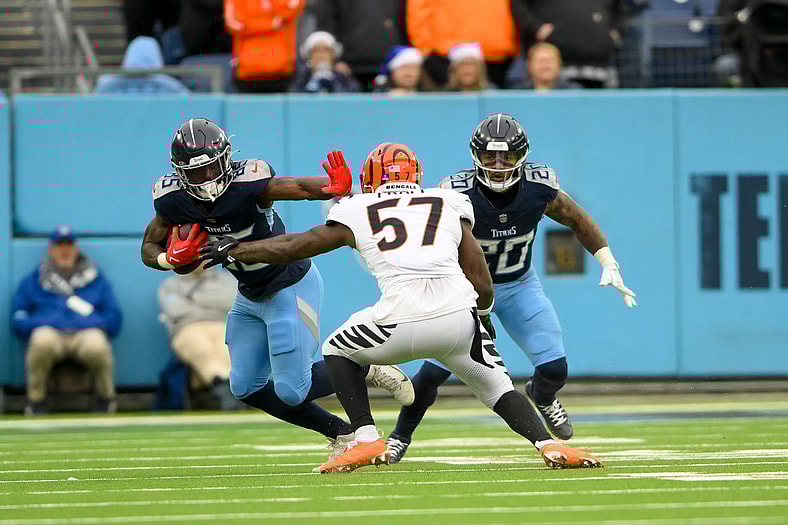 NFL: Cincinnati Bengals at Tennessee Titans