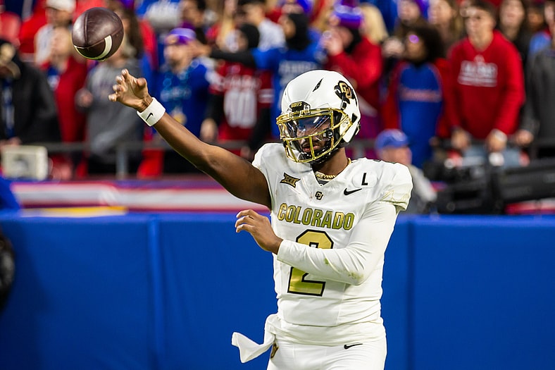 NCAA Football: Colorado at Kansas
