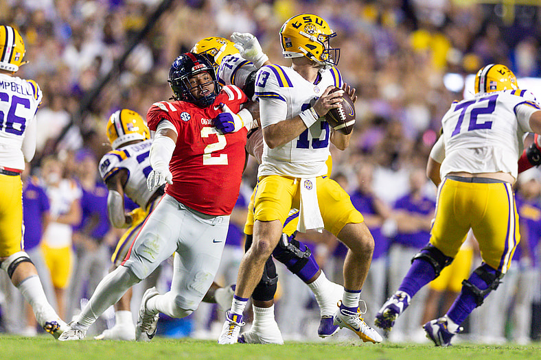 NCAA Football: Mississippi at Louisiana State