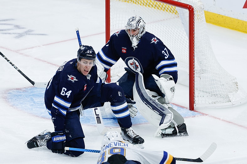 NHL: Stanley Cup Playoffs-St. Louis Blues at Winnipeg Jets