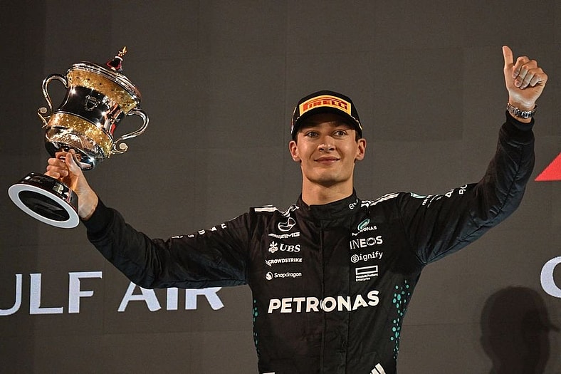 george russell mercedes formula 1 2025 Saudi Arabian GP