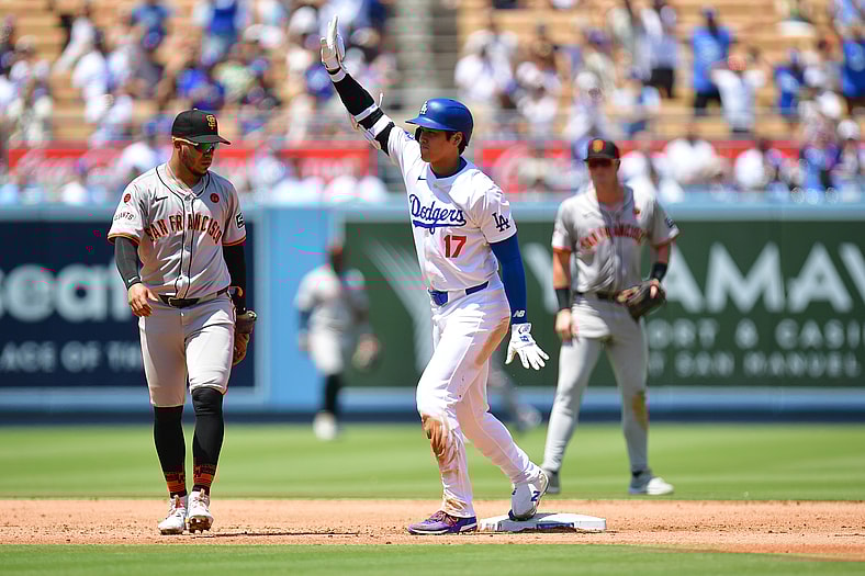 MLB: San Francisco Giants at Los Angeles Dodgers