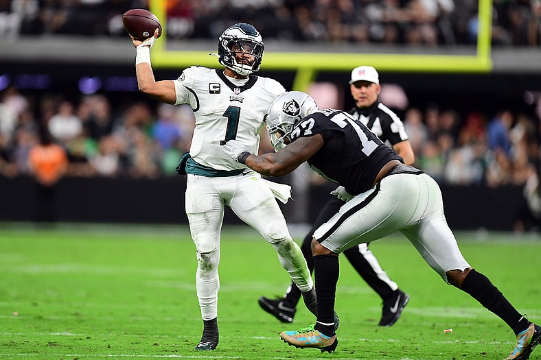 NFL: Philadelphia Eagles at Las Vegas Raiders