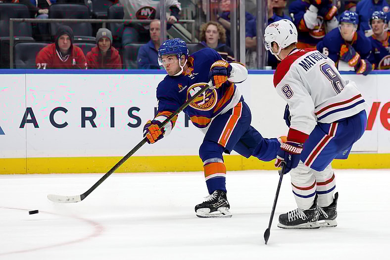 NHL: Montreal Canadiens at New York Islanders