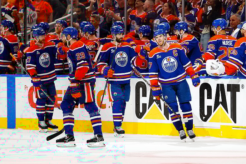 NHL: Stanley Cup Playoffs-Dallas Stars at Edmonton Oilers