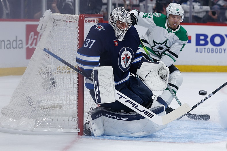 NHL: Stanley Cup Playoffs-Dallas Stars at Winnipeg Jets