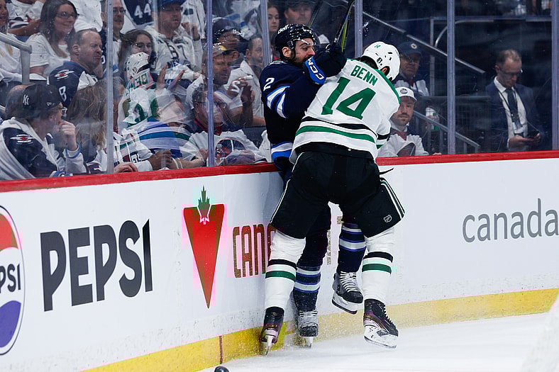 NHL: Stanley Cup Playoffs-Dallas Stars at Winnipeg Jets