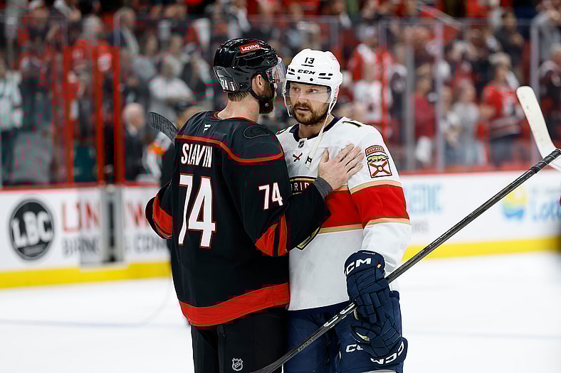 NHL: Stanley Cup Playoffs-Florida Panthers at Carolina Hurricanes