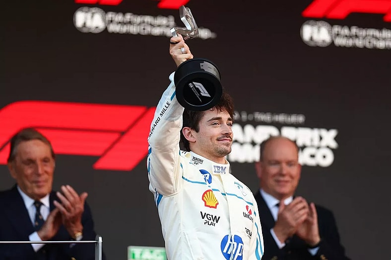 charles leclerc monaco gp ferrari