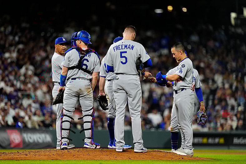MLB: Los Angeles Dodgers at Colorado Rockies