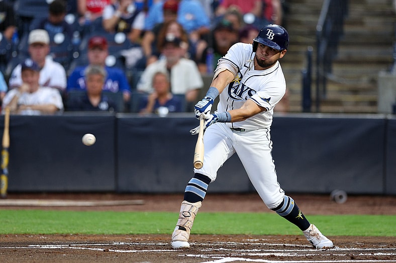 MLB: Texas Rangers at Tampa Bay Rays