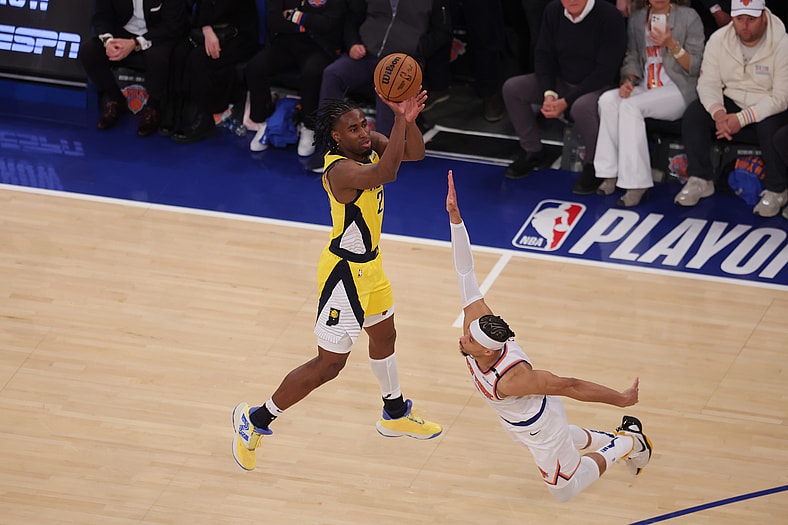 NBA: Playoffs-Indiana Pacers at New York Knicks