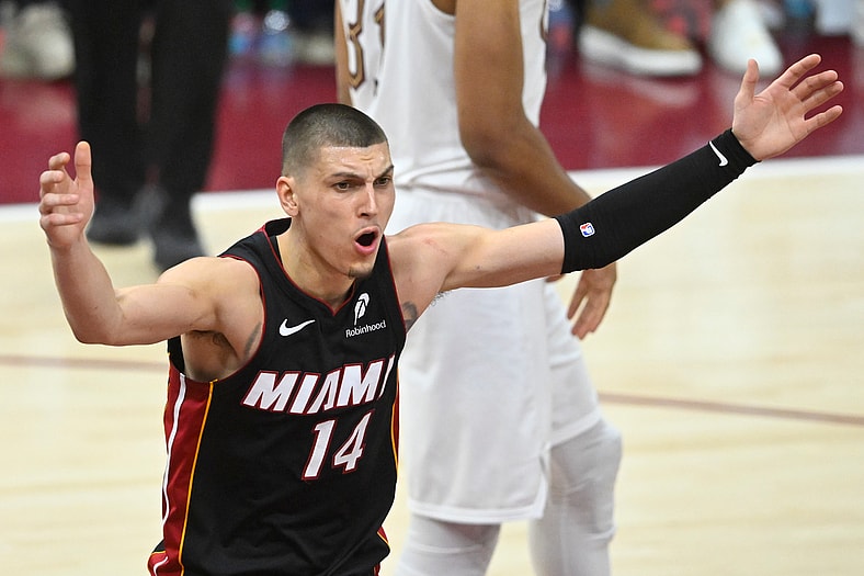 NBA: Playoffs-Miami Heat at Cleveland Cavaliers